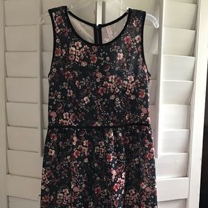 DONATING SOON Xhilaration women’s size L floral dress